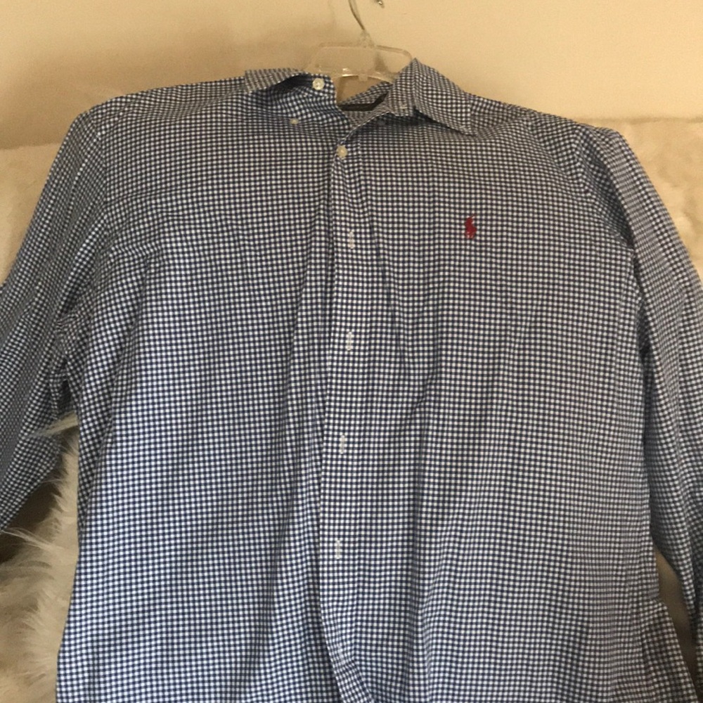 Mens Polo button up dress shirt